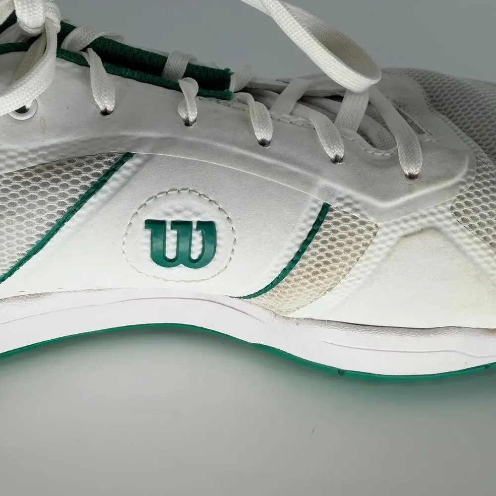 Wilson Pickle Pro Pickleball Shoes Bosphorous Green White Men's Size 13